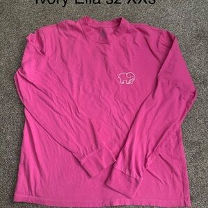 Ivory Ella Fuchsia Long Sleeve Tee